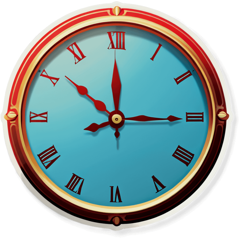 Clock vintage  emoji