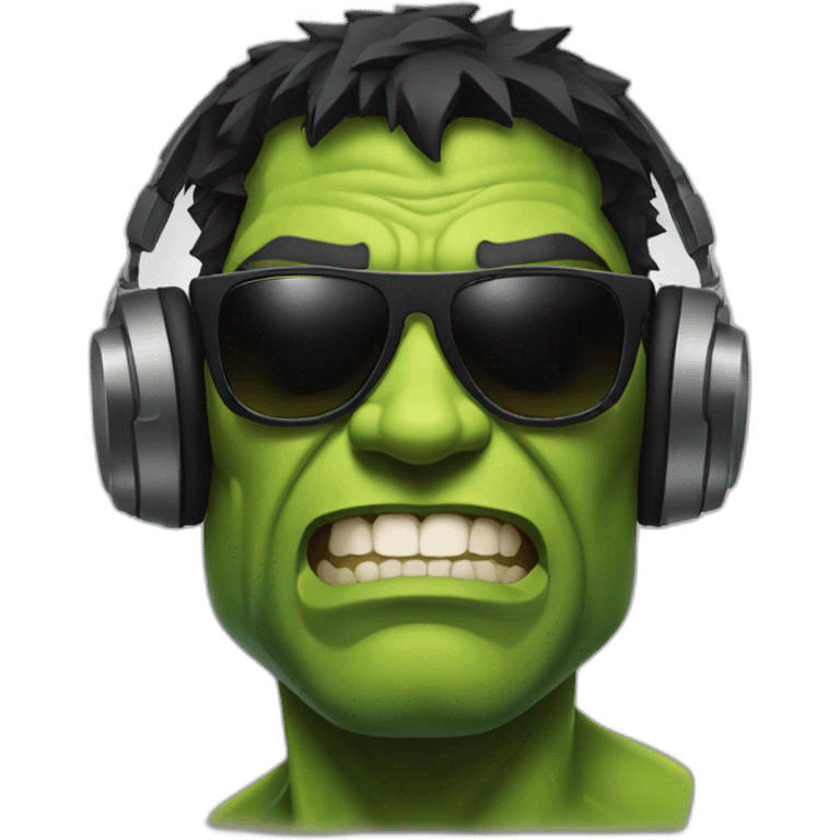 Dj hulk emoji