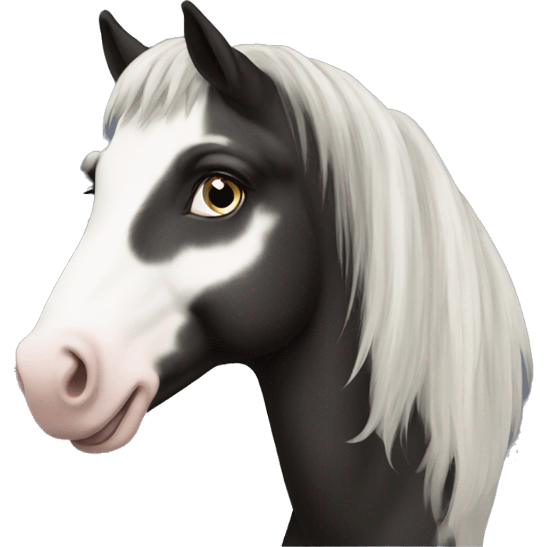 gypsy cob horse  emoji