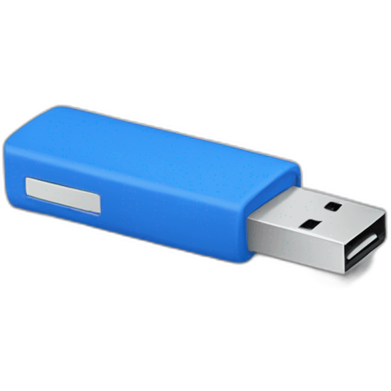 usb-stick-blue emoji