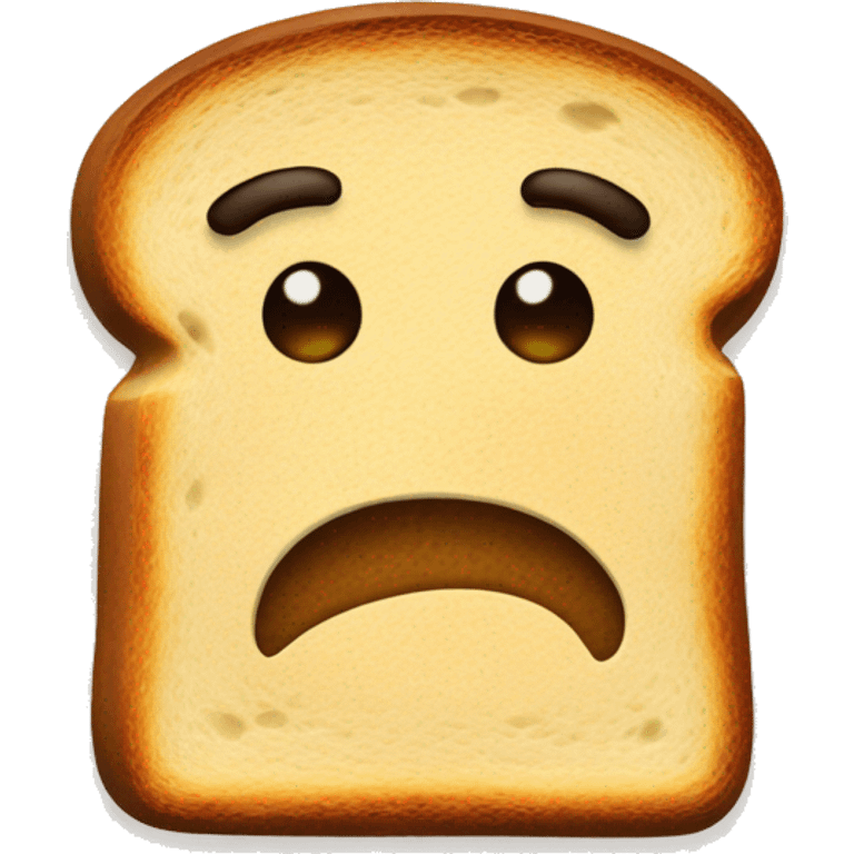 toast sad emoji