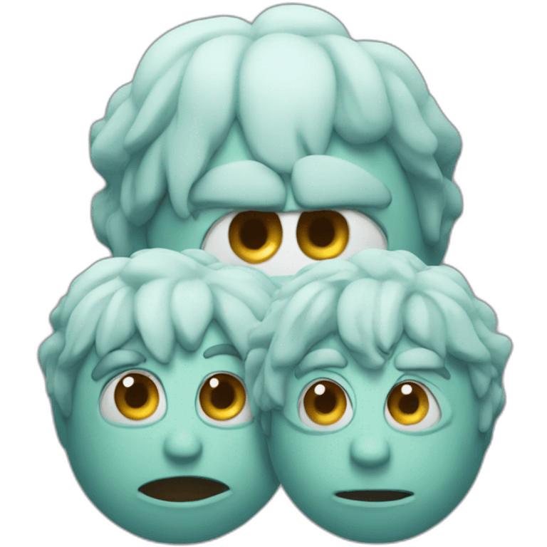 Triples monstres emoji