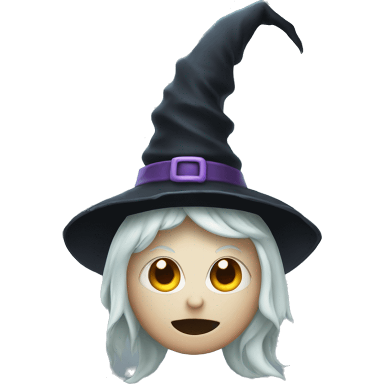 witch ghost emoji