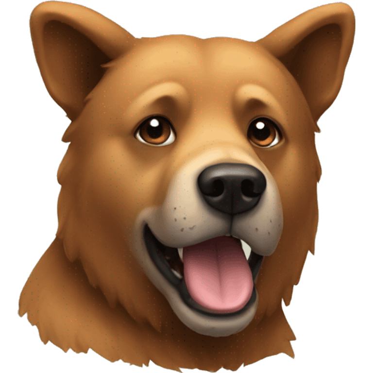 dog bear emoji