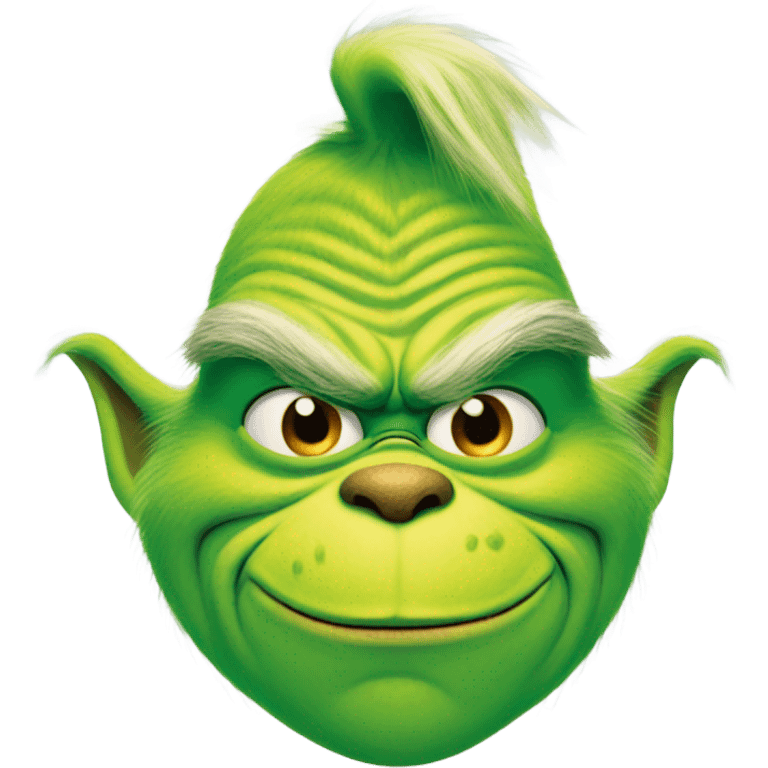 The grinch emoji