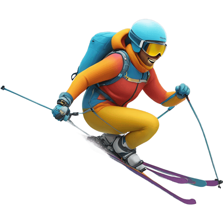 Skiing emoji