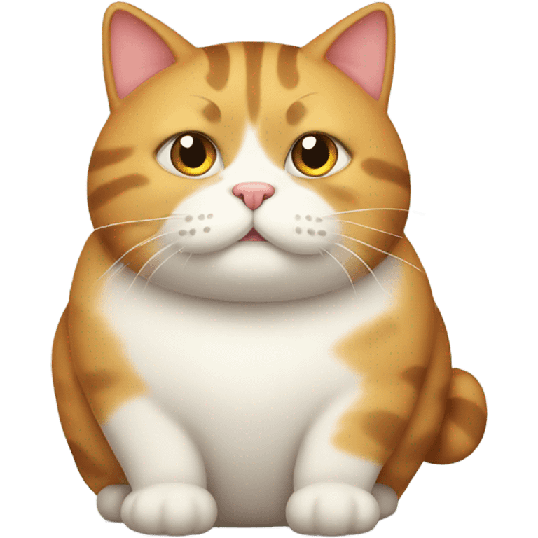 Fat cat emoji