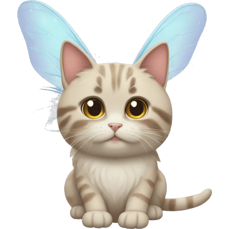 cat with fairy wings  emoji