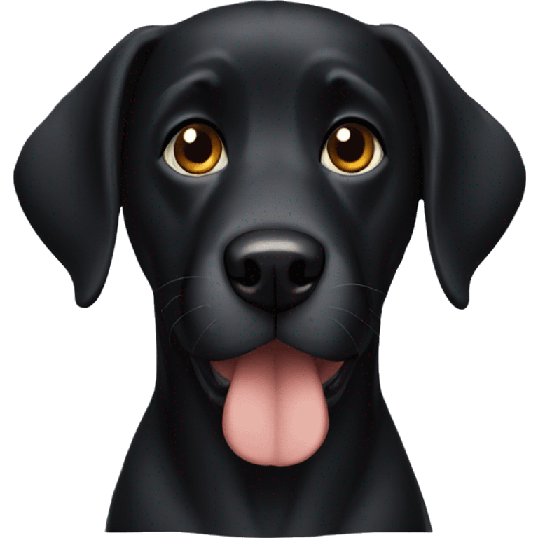 black dog  emoji