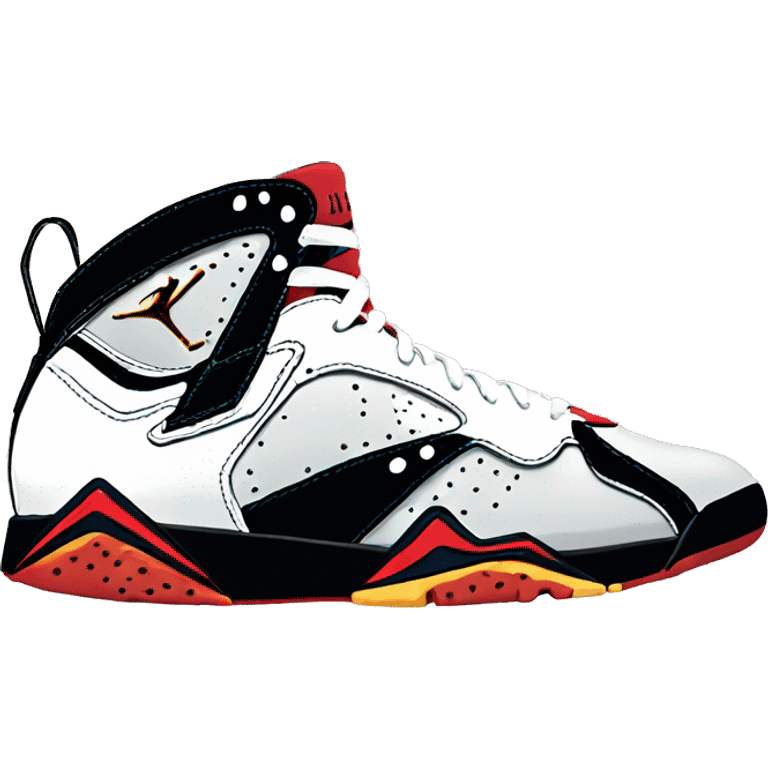 jordan 7 retro one shoe emoji