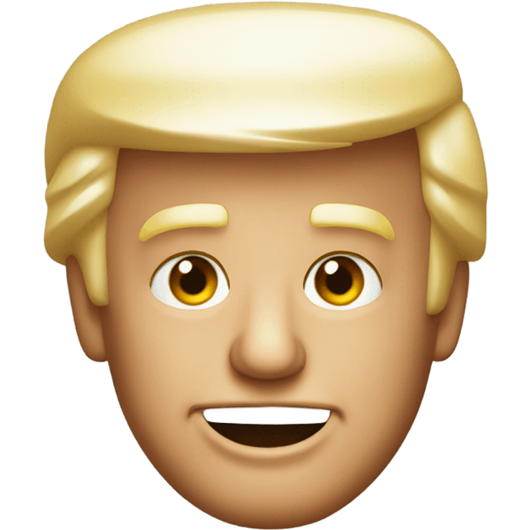 Donald trump winking emoji