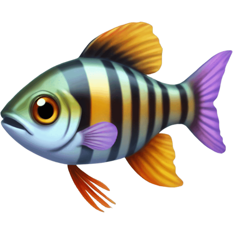 Danio fish female emoji