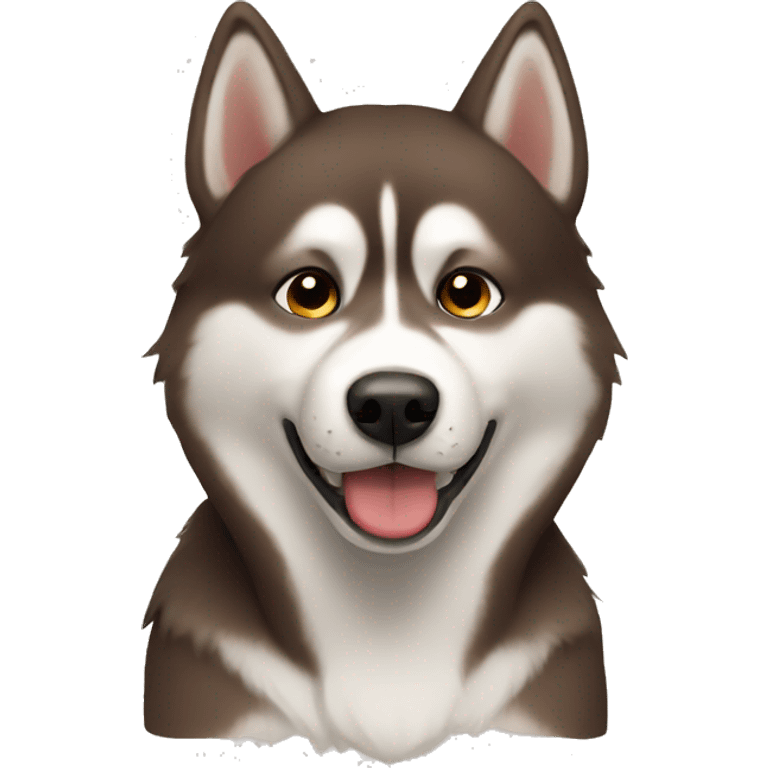 brown-husky emoji