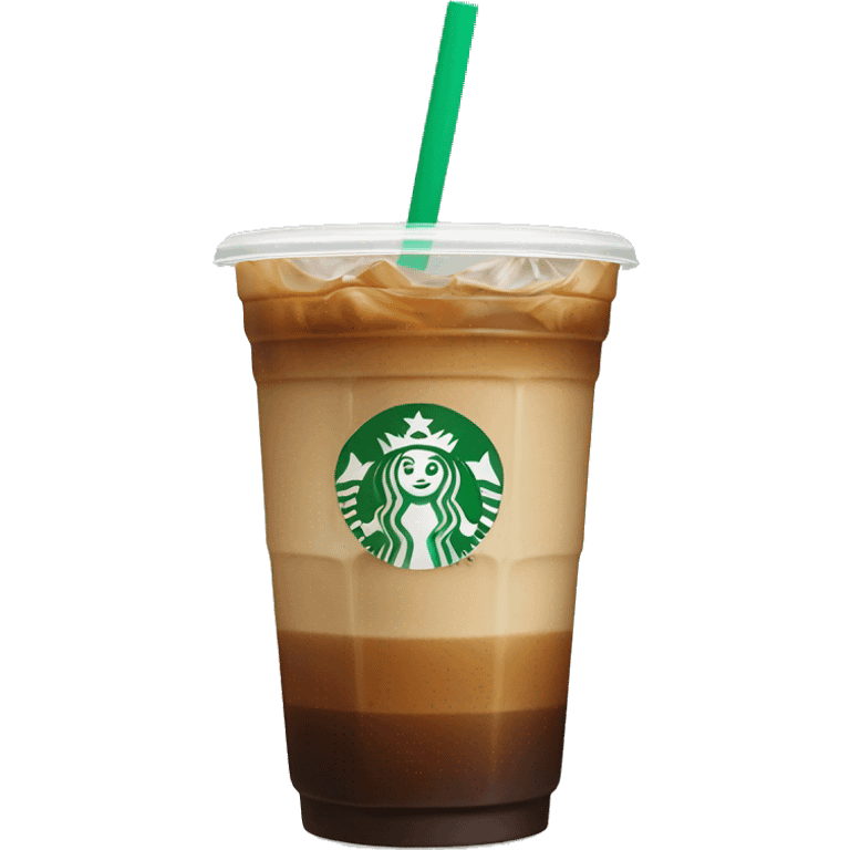 Starbucks iced coffee emoji