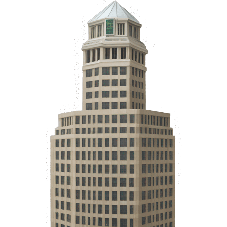 Key bank tower Cleveland  emoji