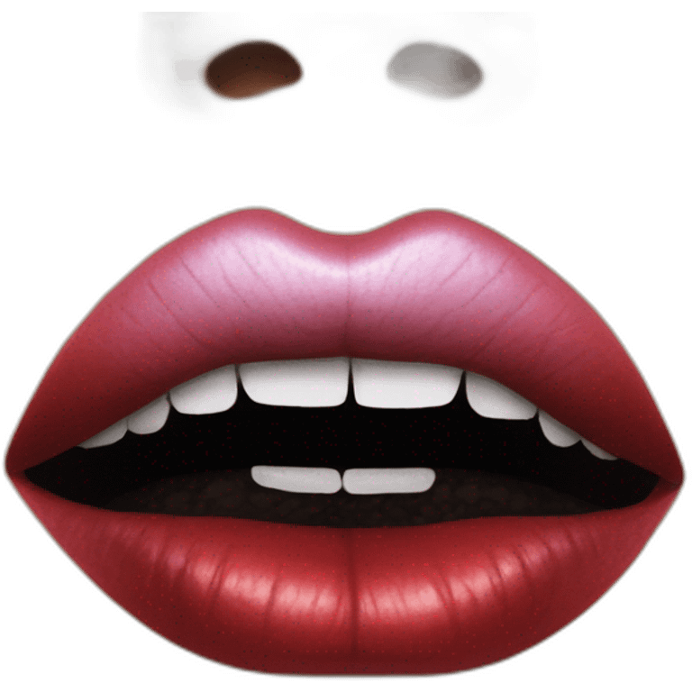 rocky horror lips emoji