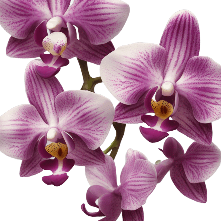 orchid love emoji