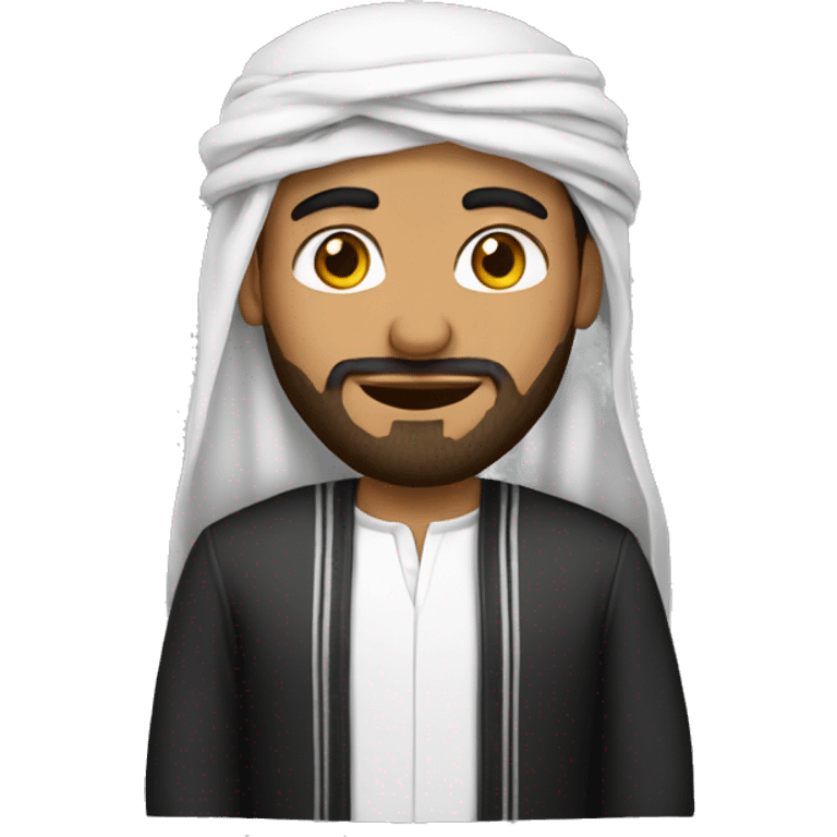 guy Arab clothes  emoji