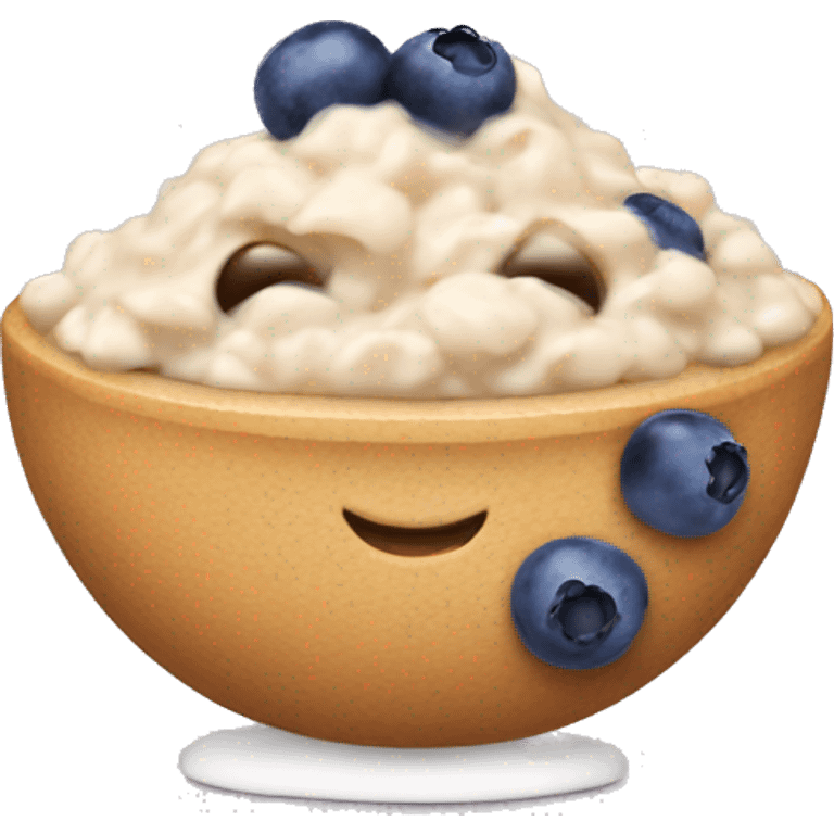 blueberry oatmeal emoji