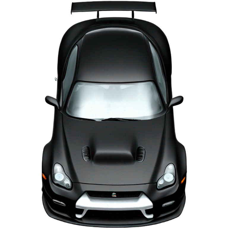 Black gtr 34 back emoji