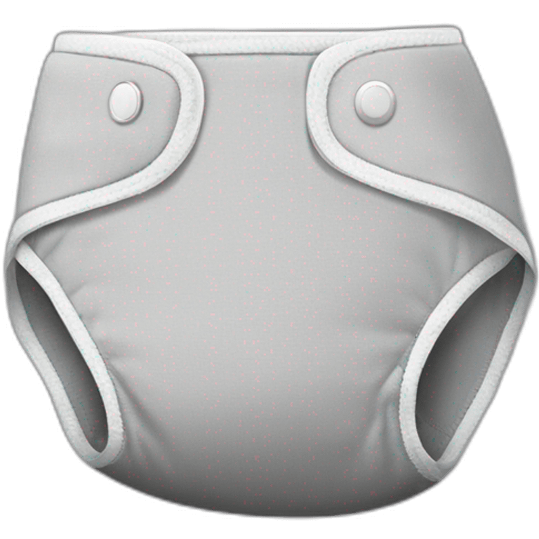 gray diaper emoji