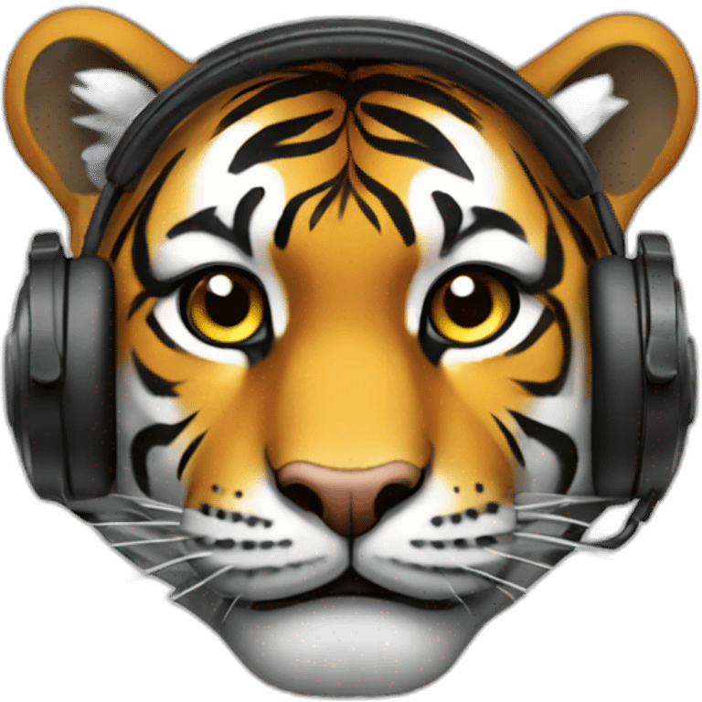 Dj tiger emoji