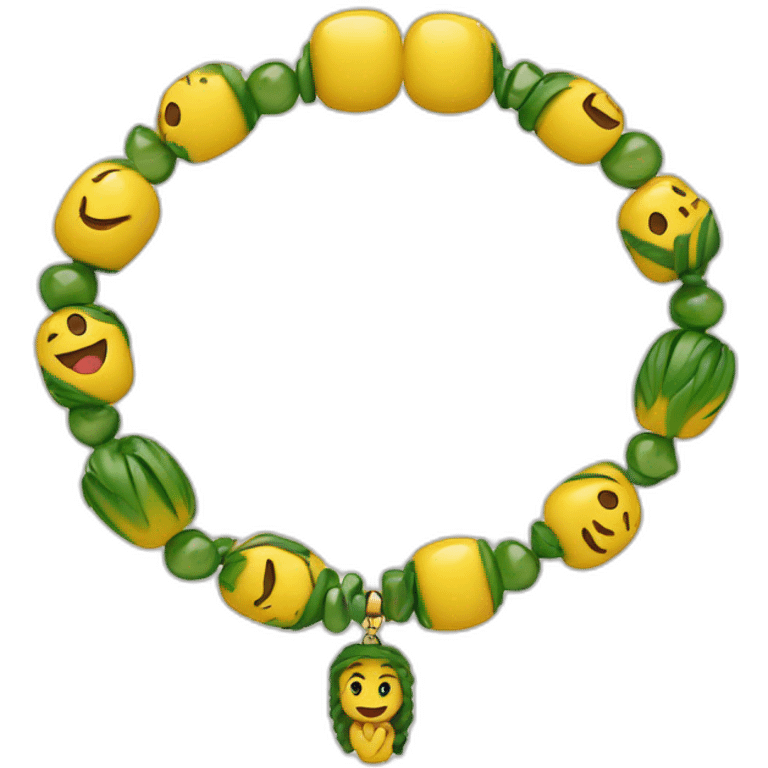 bracelet brésilien emoji