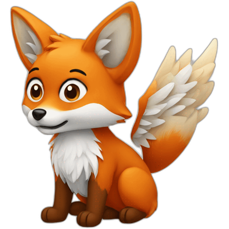 fox with wings emoji