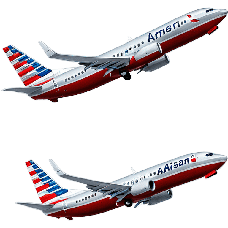 Single American Airlines 737 Max 8 emoji