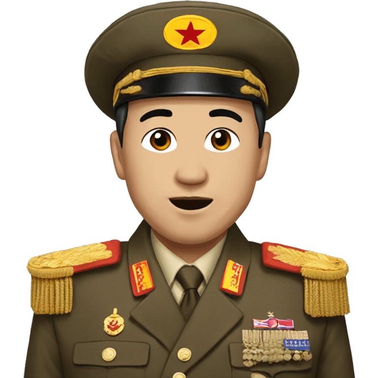 North Korea leader emoji