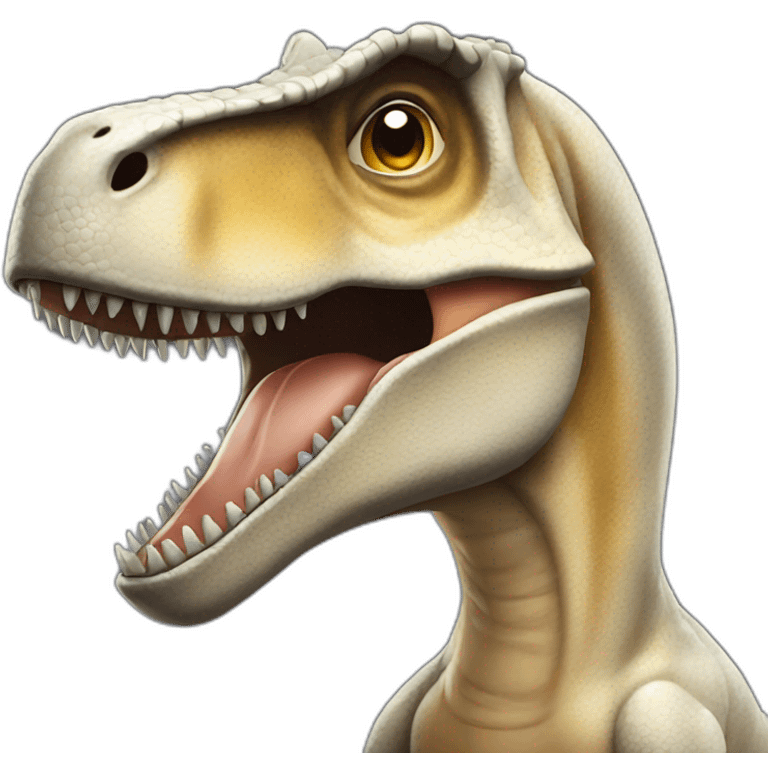 T-rex cheval emoji