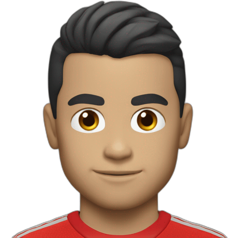 CR7 in Manchester United emoji