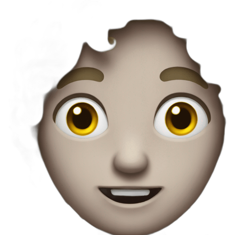 Creepy scary emoji