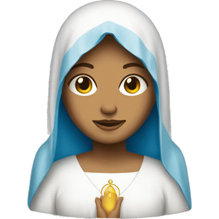 Virgin mary emoji