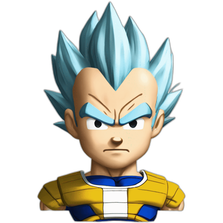 Vegeta de dragon ball z  emoji