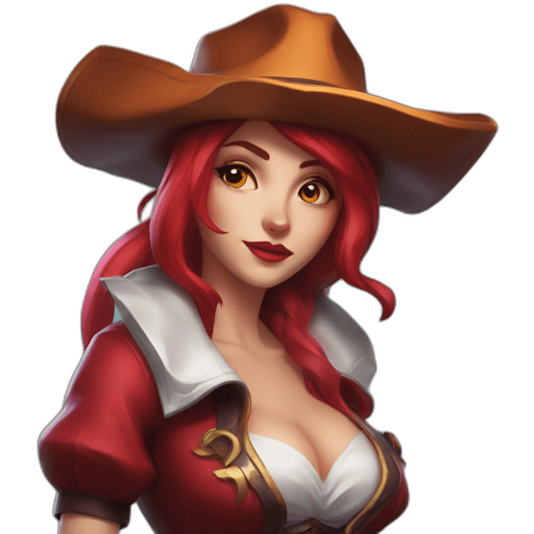 Miss fortune from League of Legends emoji