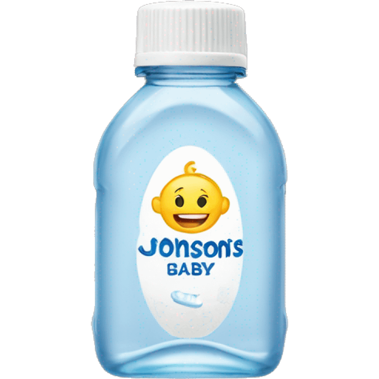 JOHNSON'S Baby oil bottle emoji