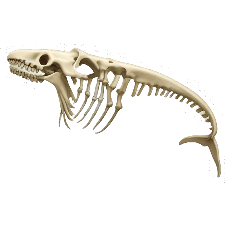 whale skeleton  emoji