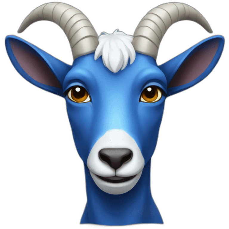 blue goat emoji