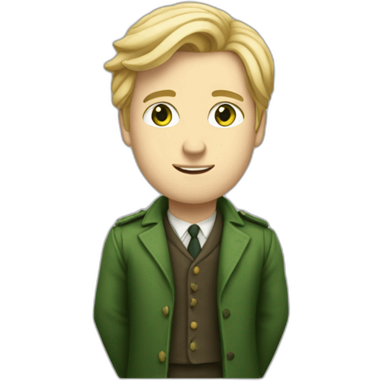 Full-length-fit-young-british-male-historian-with-blonde-hair-and-green-eyes emoji