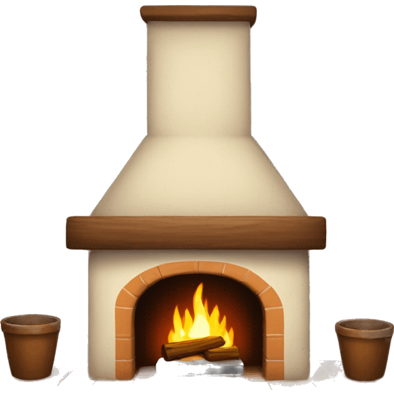 cozy fireplace  emoji