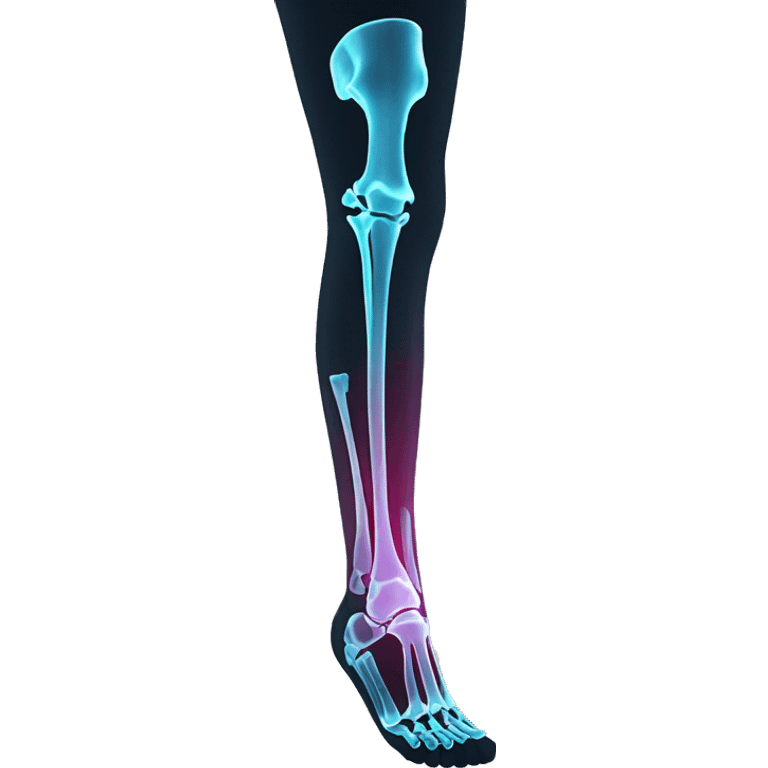 leg xray emoji