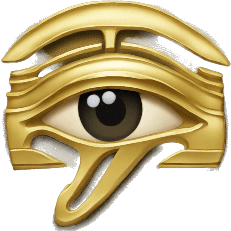 eye of ra gold symbol emoji