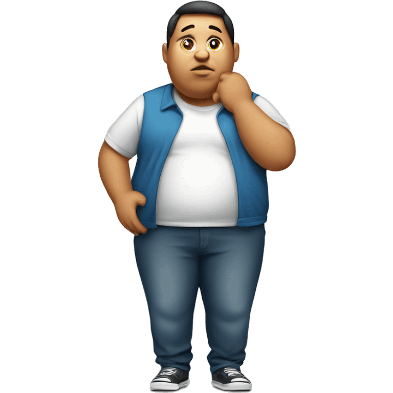 Obese person emoji