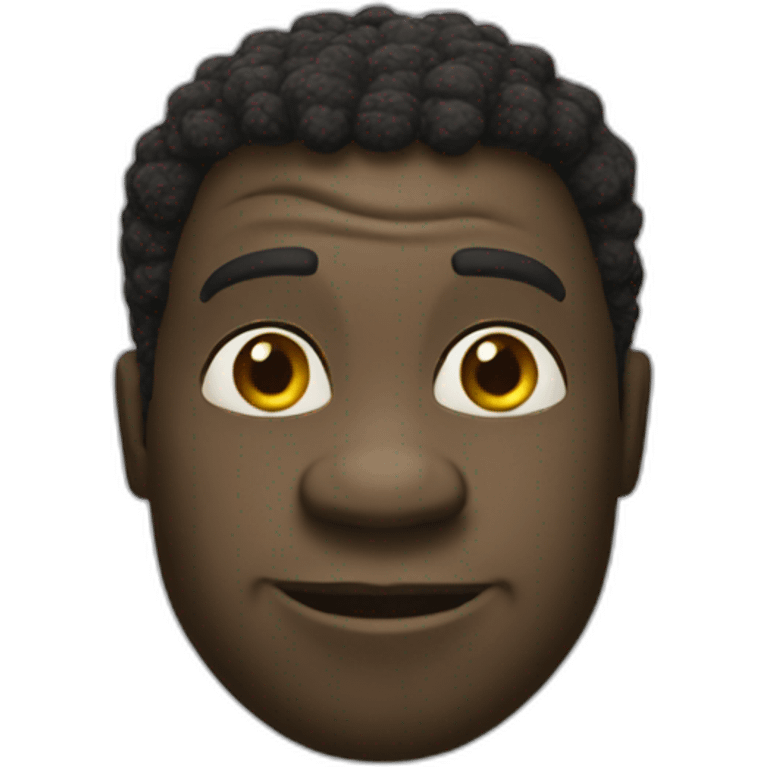 black-shrek emoji