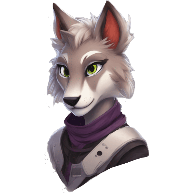 Edgy anthro furry by Falvie, LiLaiRa, AngieWolf emoji