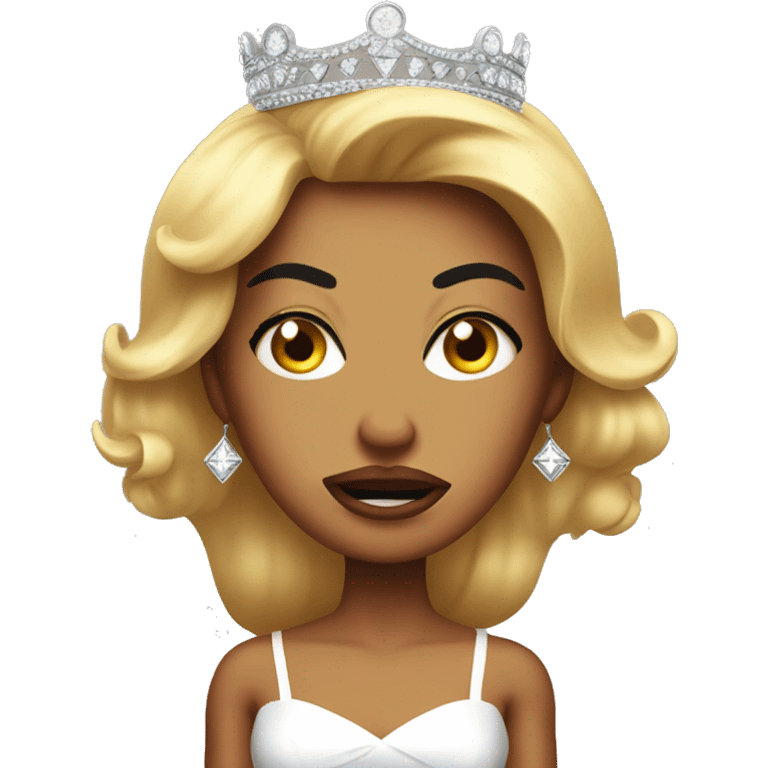 Miss New York angry emoji