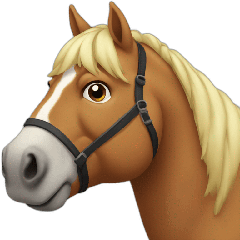 fat fat fat horse emoji