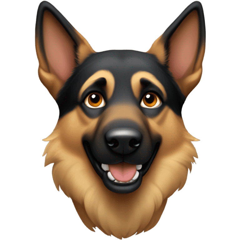 German Shepard  emoji