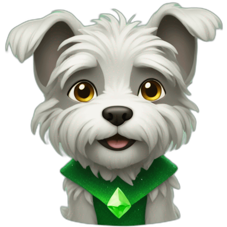 Toto in emerald city emoji